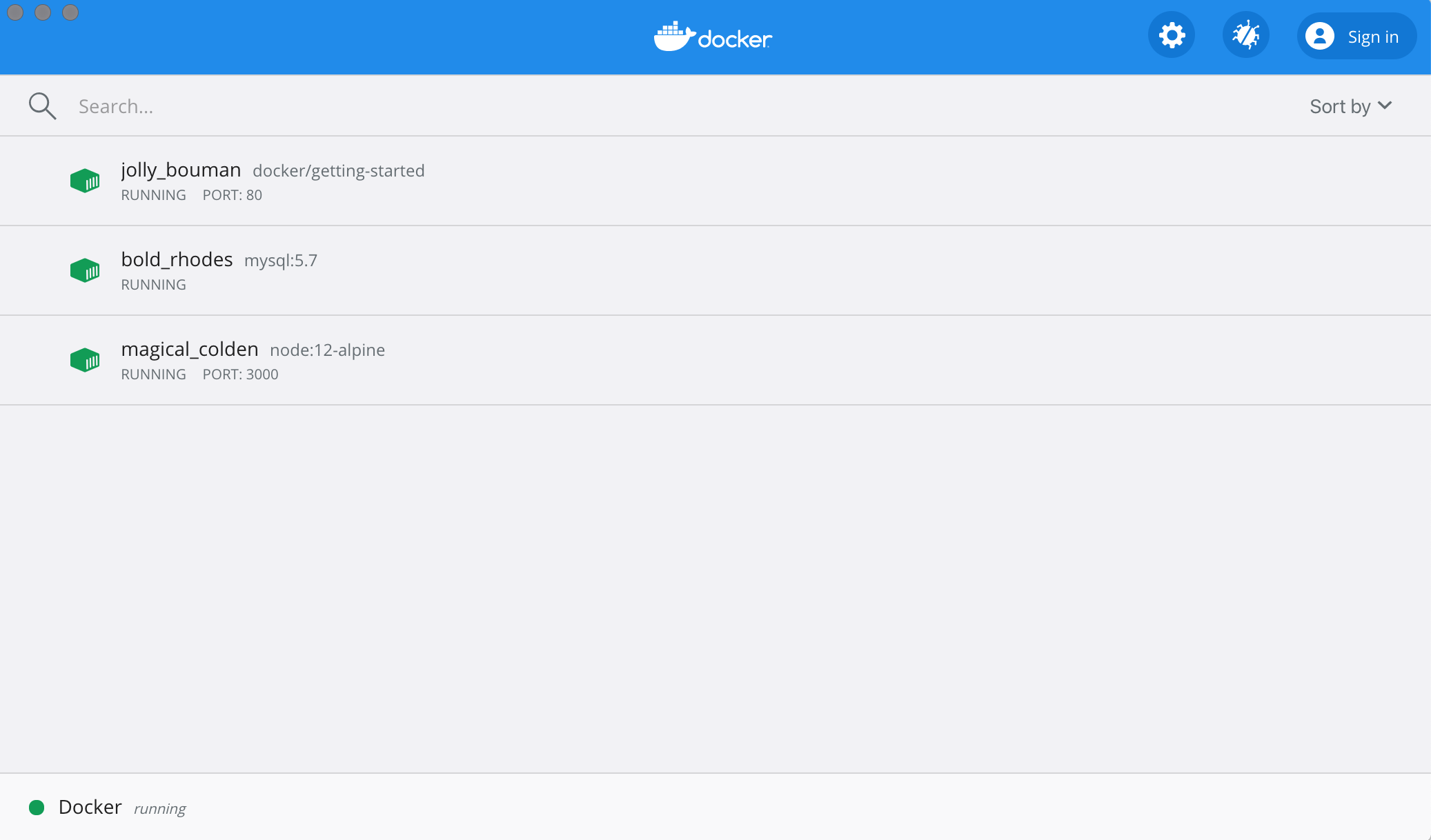 dashboard-multi-container-app